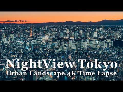 東京夜景タイムラプス | Tokyo Japan Night View