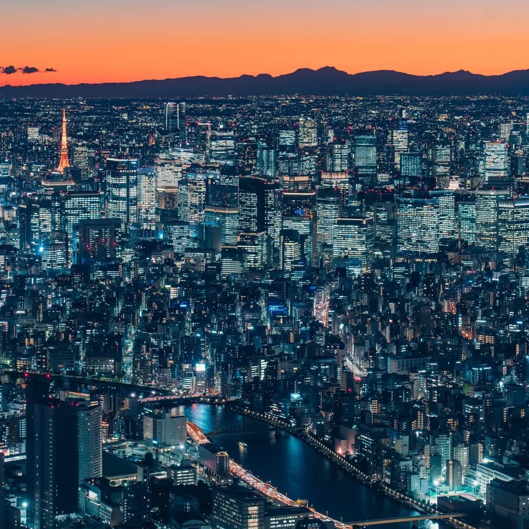 東京の夜景