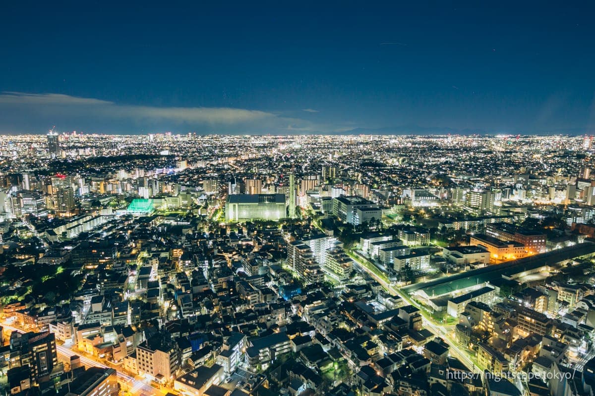 目黑区方向的夜景