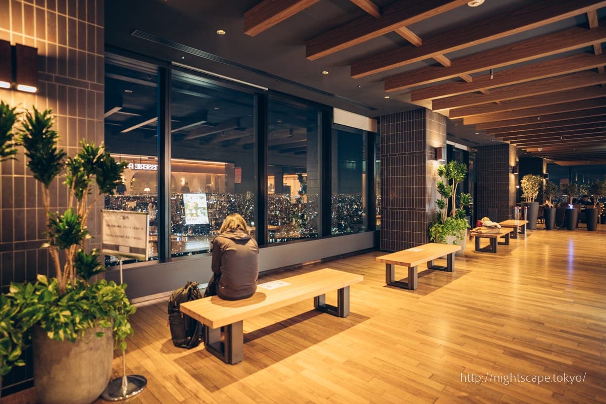 晴空塔东塔展望台氛围（西南侧）