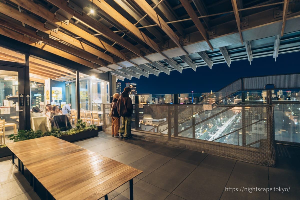 淺草文化觀光中心展望台氛圍
