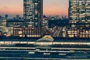 東京駅と行幸通り