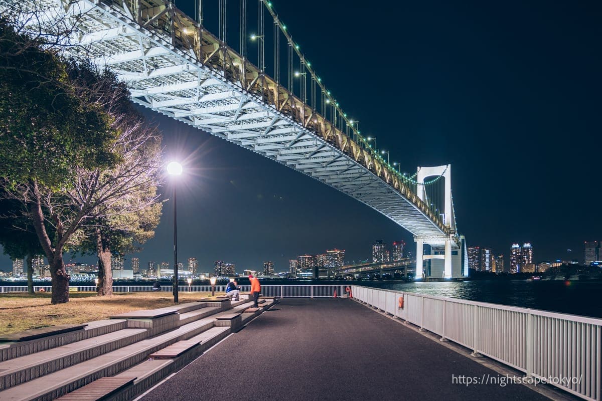 芝浦南码头公园运动广场・海岸公园の夜景