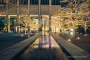 Beautiful illumination at Shinagawa Season Terrace