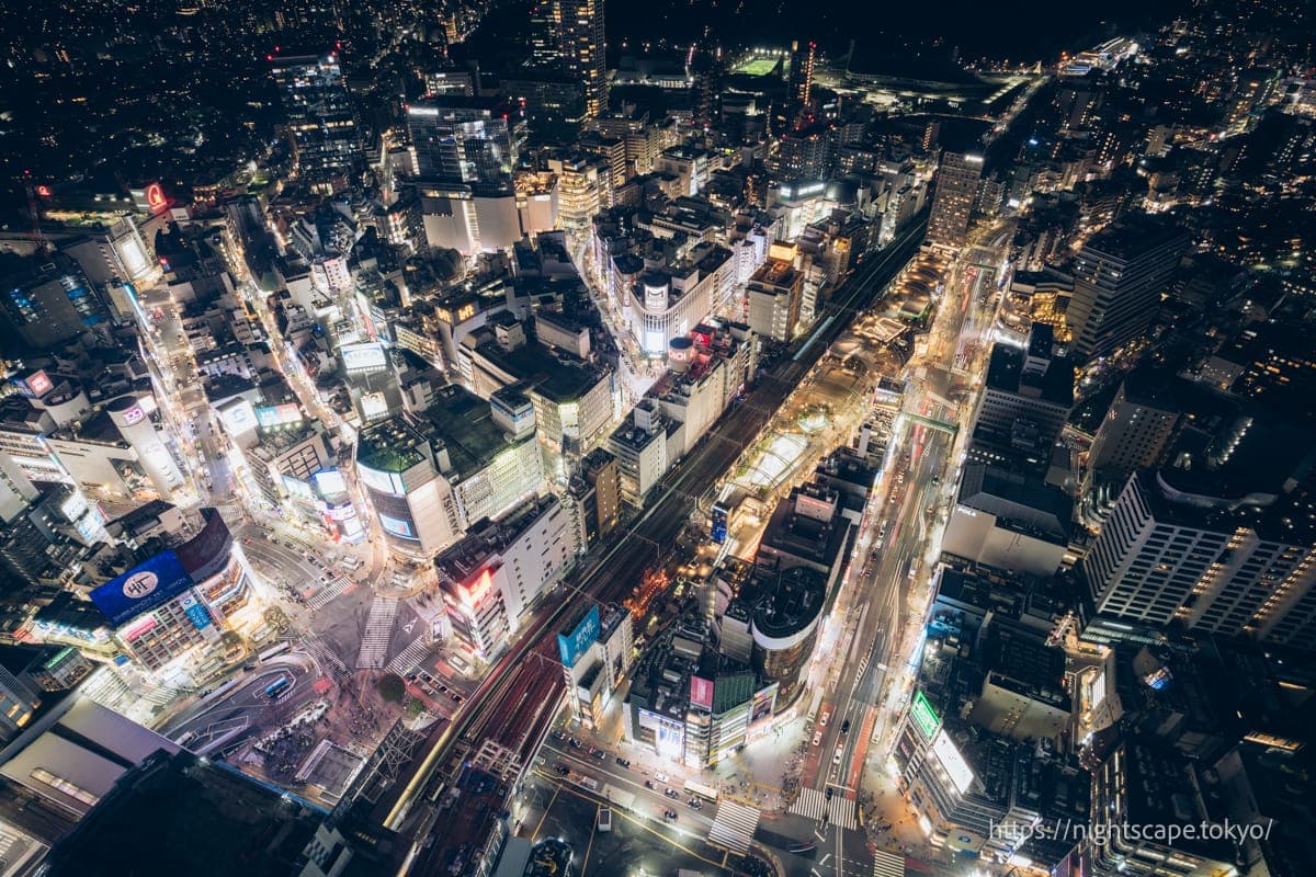 涩谷争夺十字路口和宫下公园