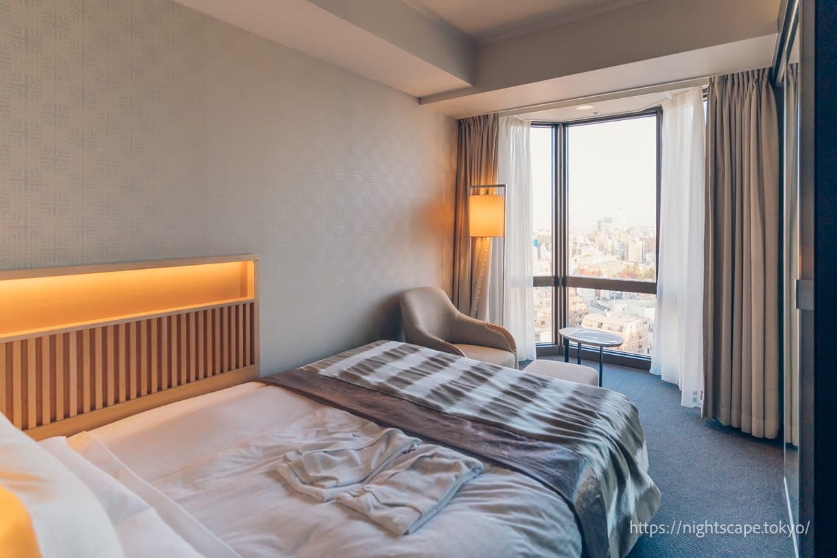 浅草景观酒店的客房
