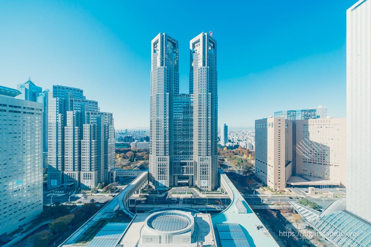 京王广场酒店客房景观