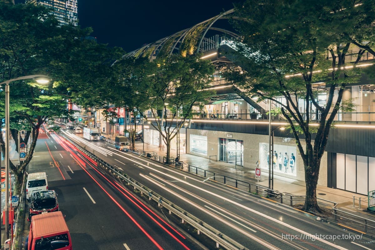 宫下公园的外观