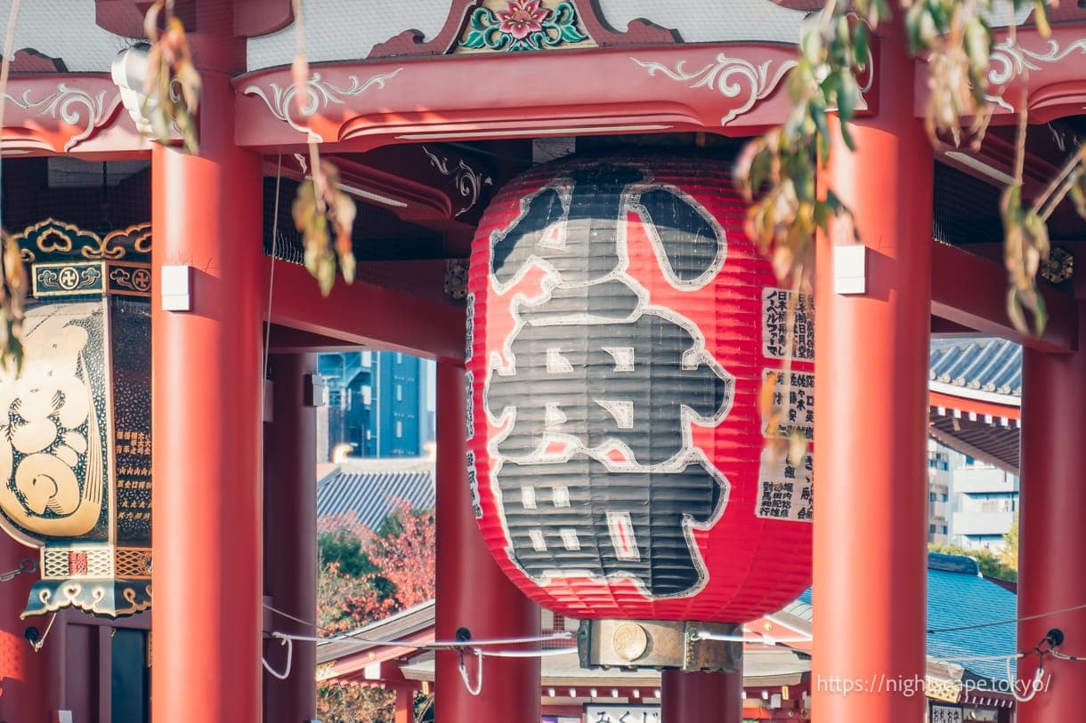 浅草寺「小舟町」的大灯笼