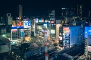 澀谷Scramble Square 12F東側夜景