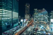 澀谷Scramble Square 12F西南側夜景