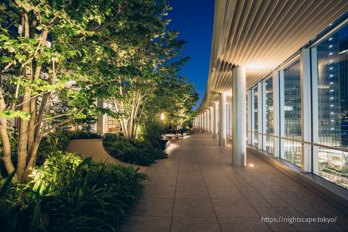 以大窗户为特色的八重洲露台