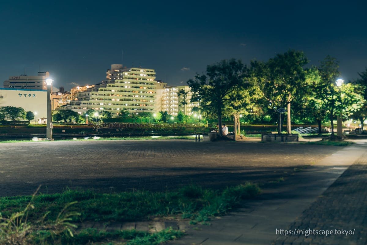 石川岛公园的氛围