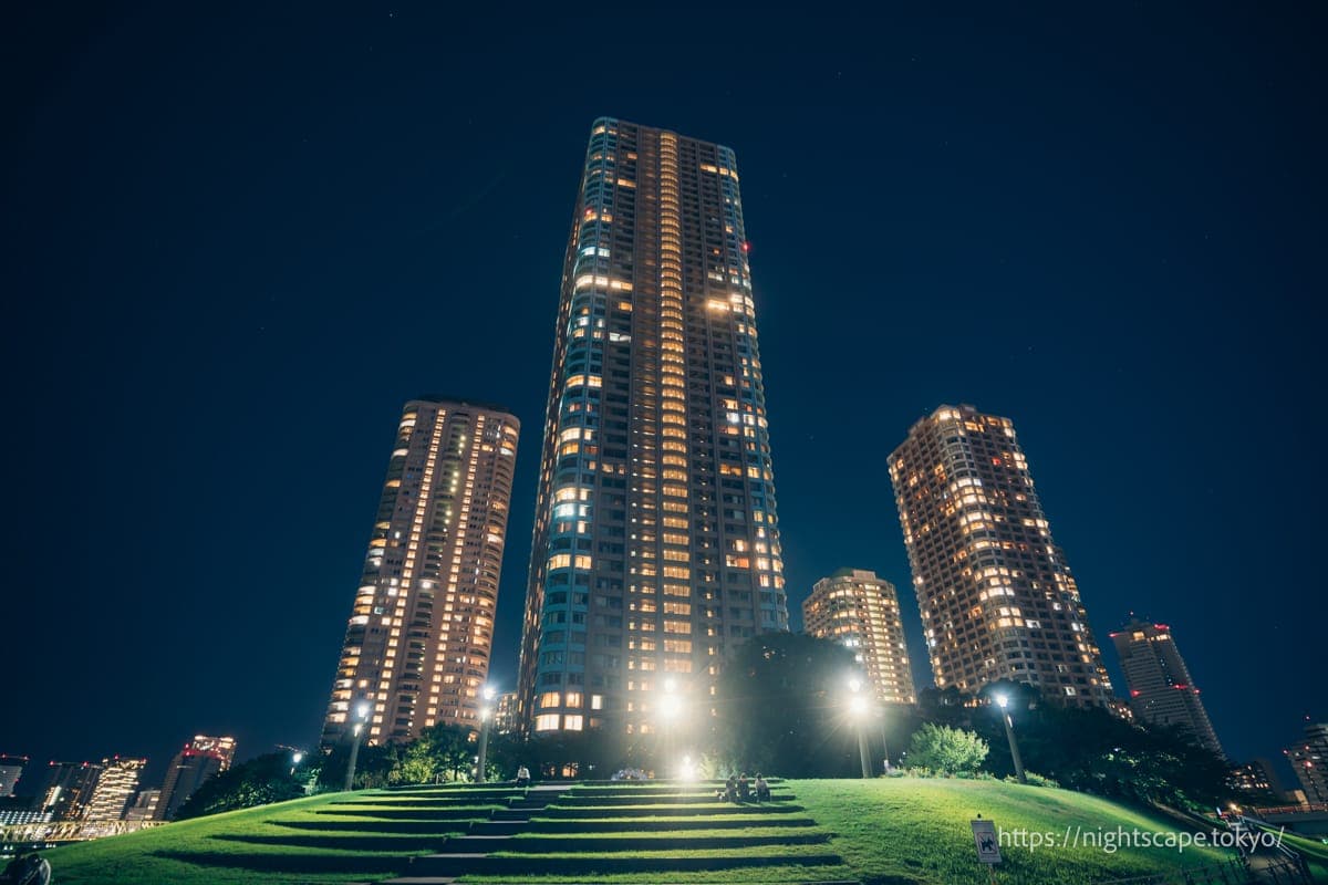 眺望大型公寓群河城21