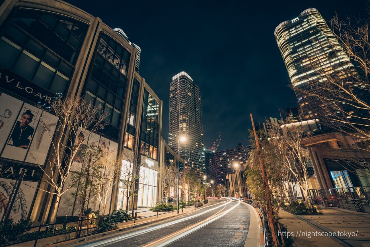 麻布台之丘周邊街景