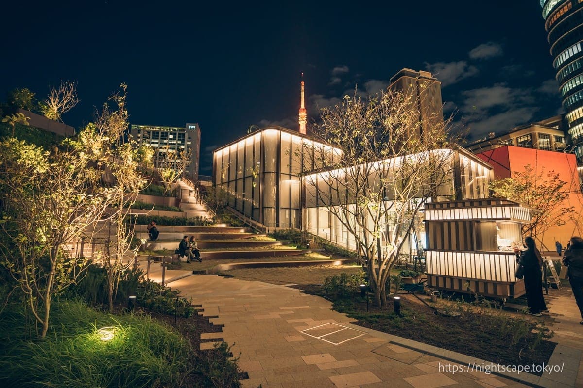 麻布台之丘的庭園