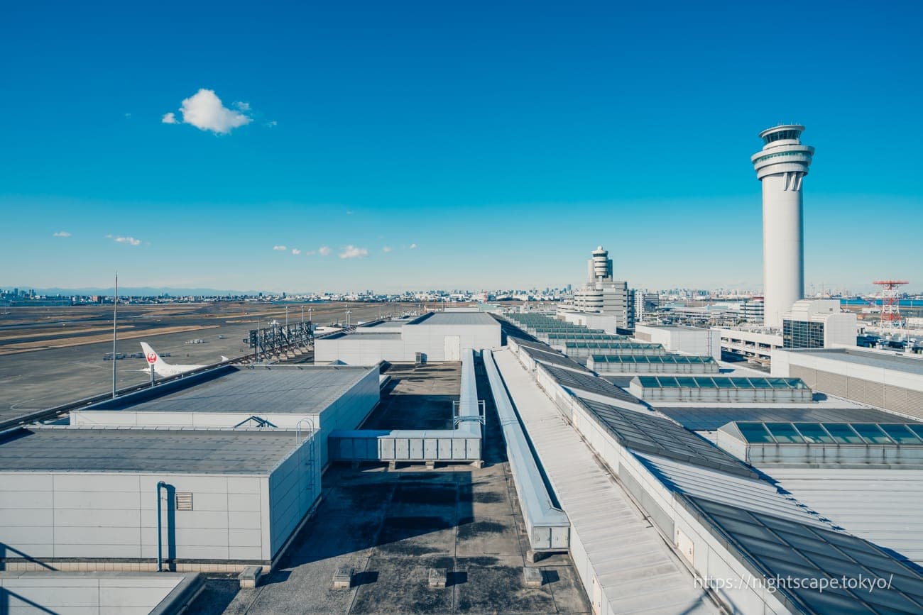 羽田机场新管制塔与跑道