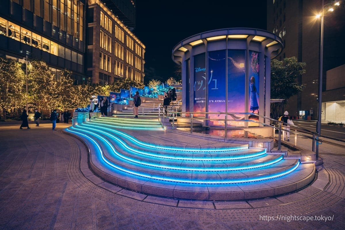 日比谷魔法时光彩灯节2025の夜景