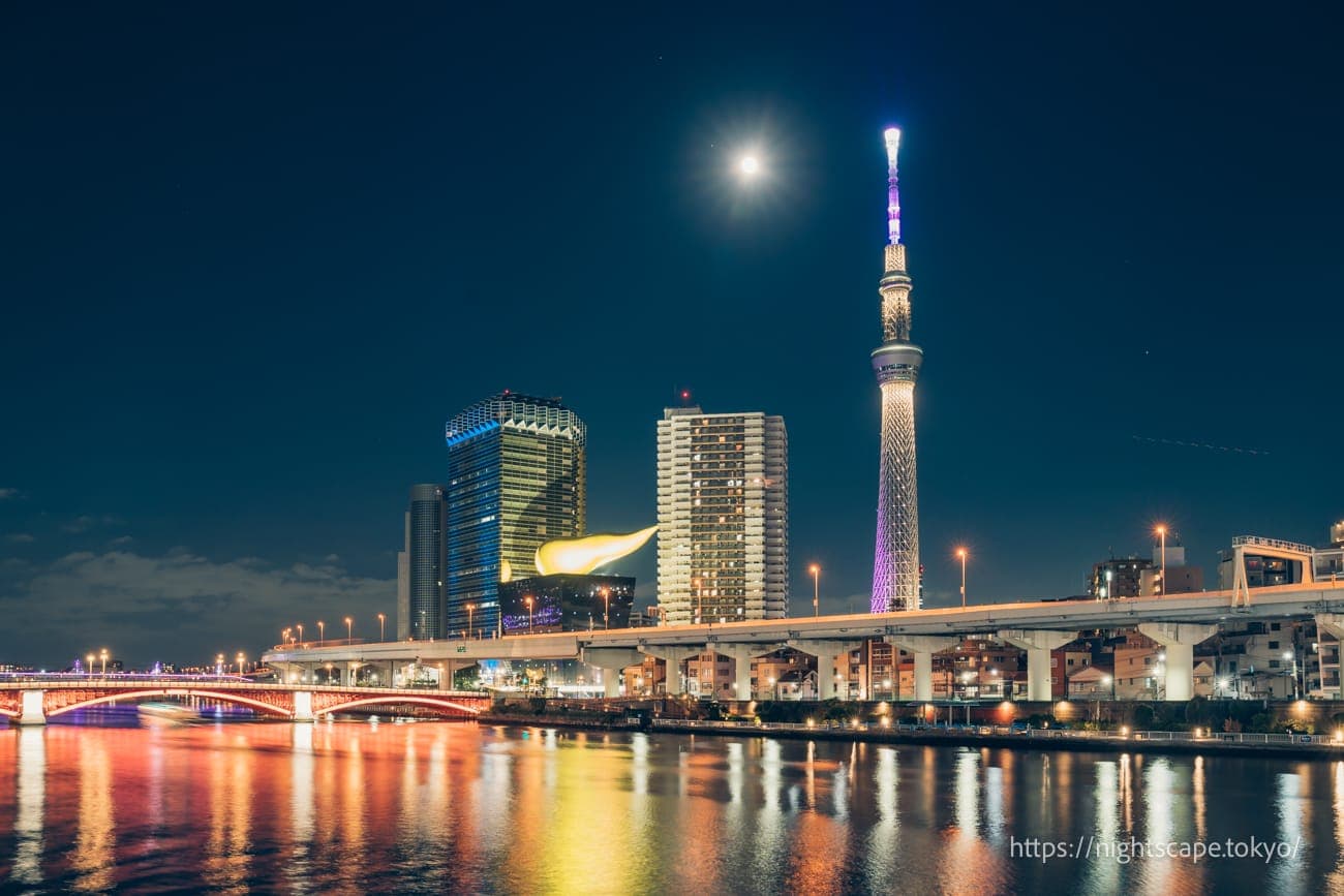 从驹形桥眺望东京晴空塔