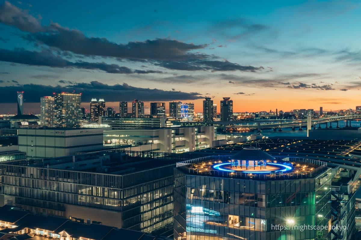 台场方向的夜景