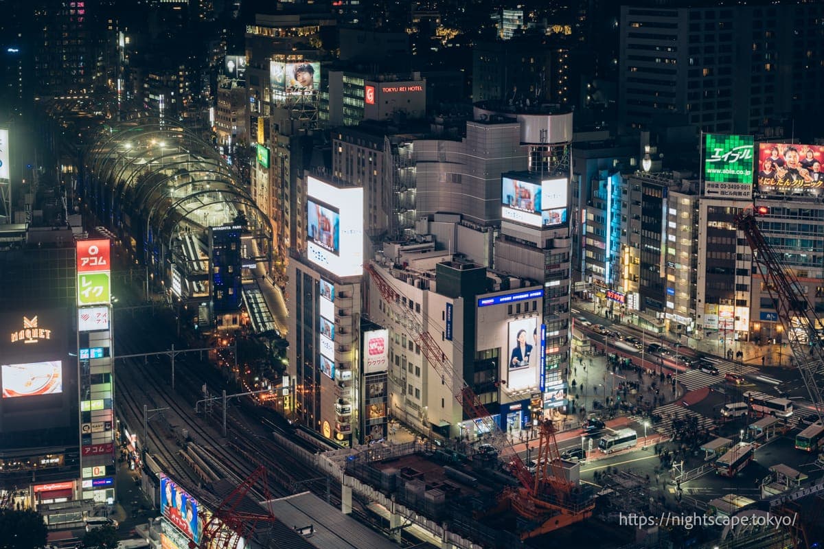 宫下公园的景色