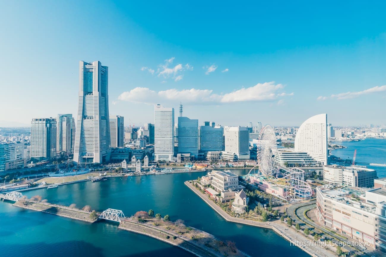 港未来21地区的景观