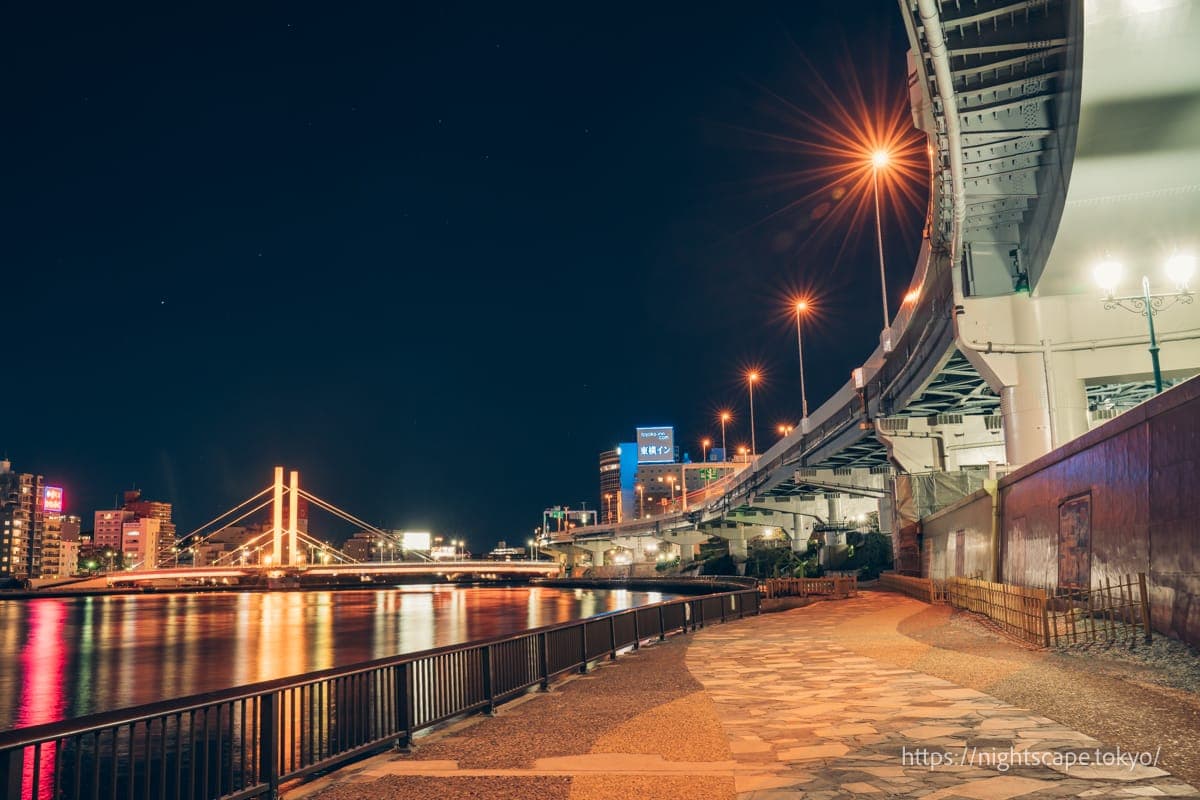 新大桥和首都高速道路