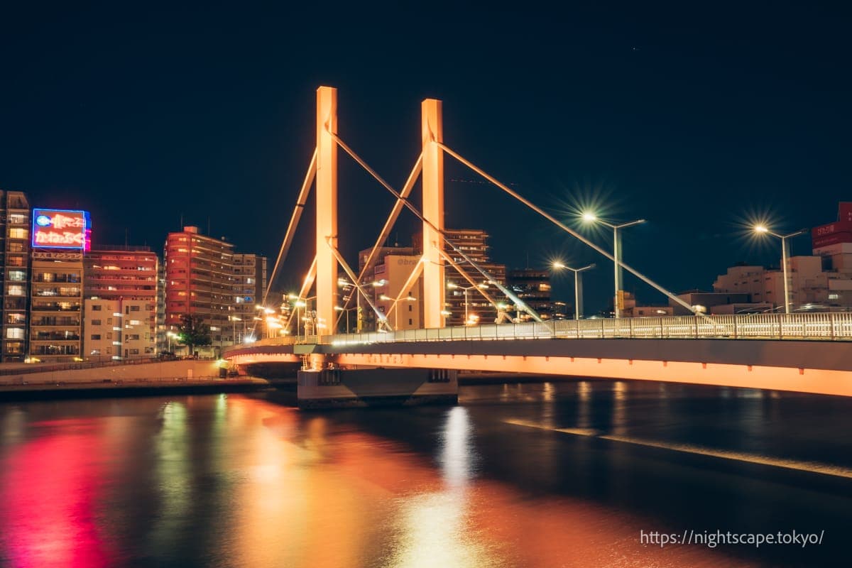 竖琴造型特色的新大桥