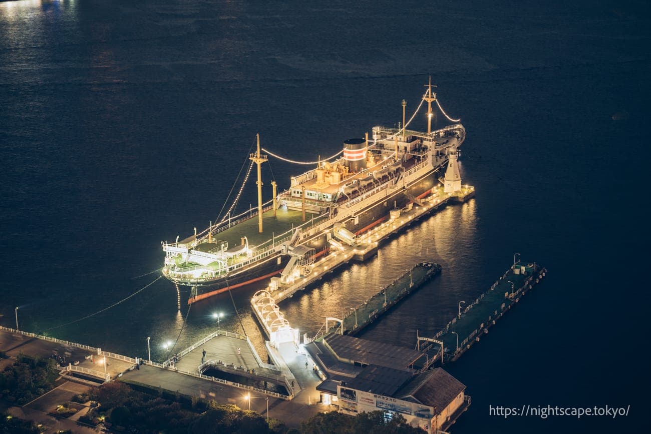 山下公园附近展示的日本邮船冰川丸