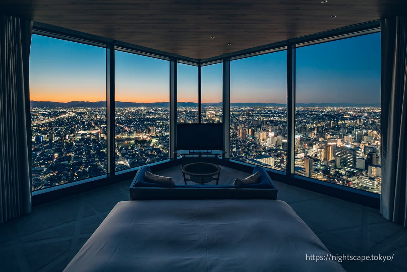 名古屋王子大酒店Sky Tower 客房景观摄影