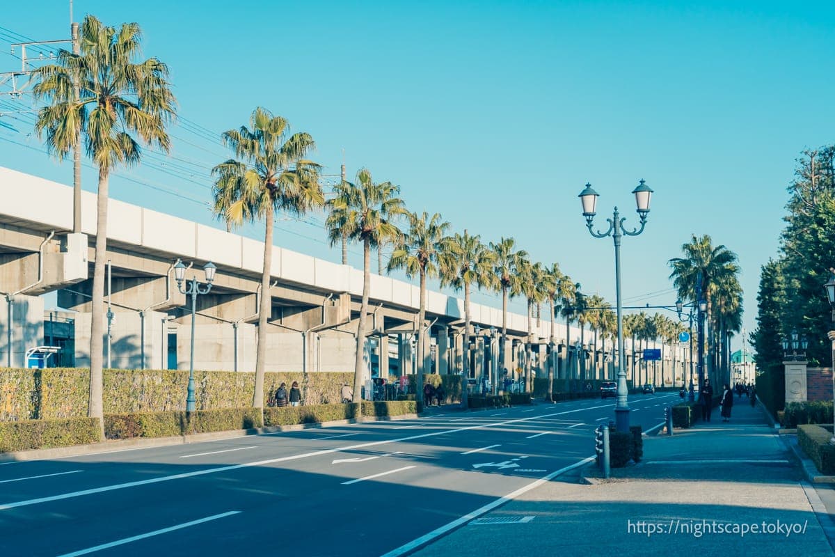 JR舞滨站周边的氛围