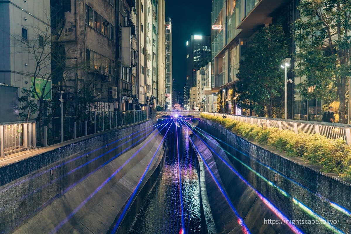 涩谷川灯光照明