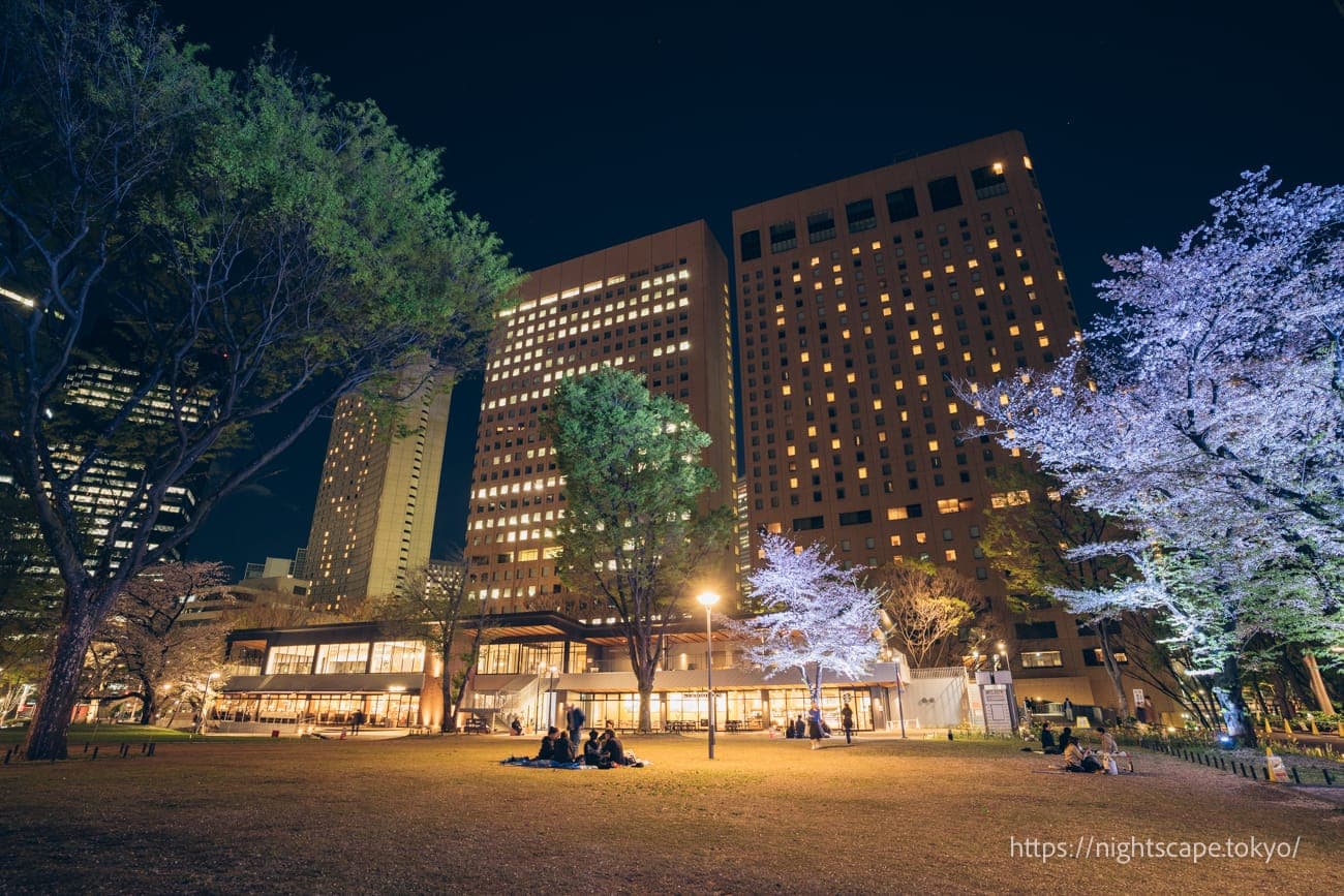 新宿中央公園的氛圍