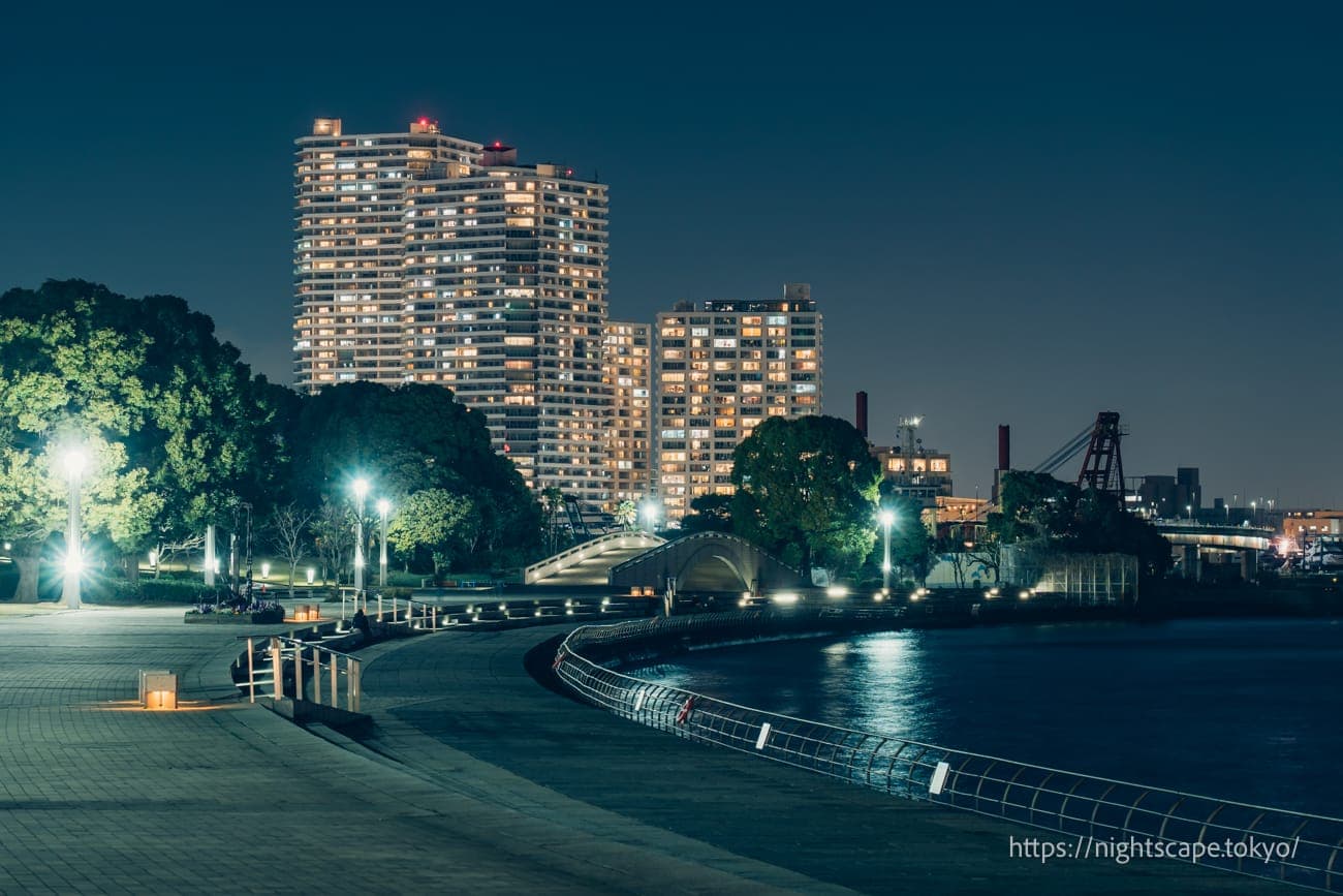 臨港公園的氛圍