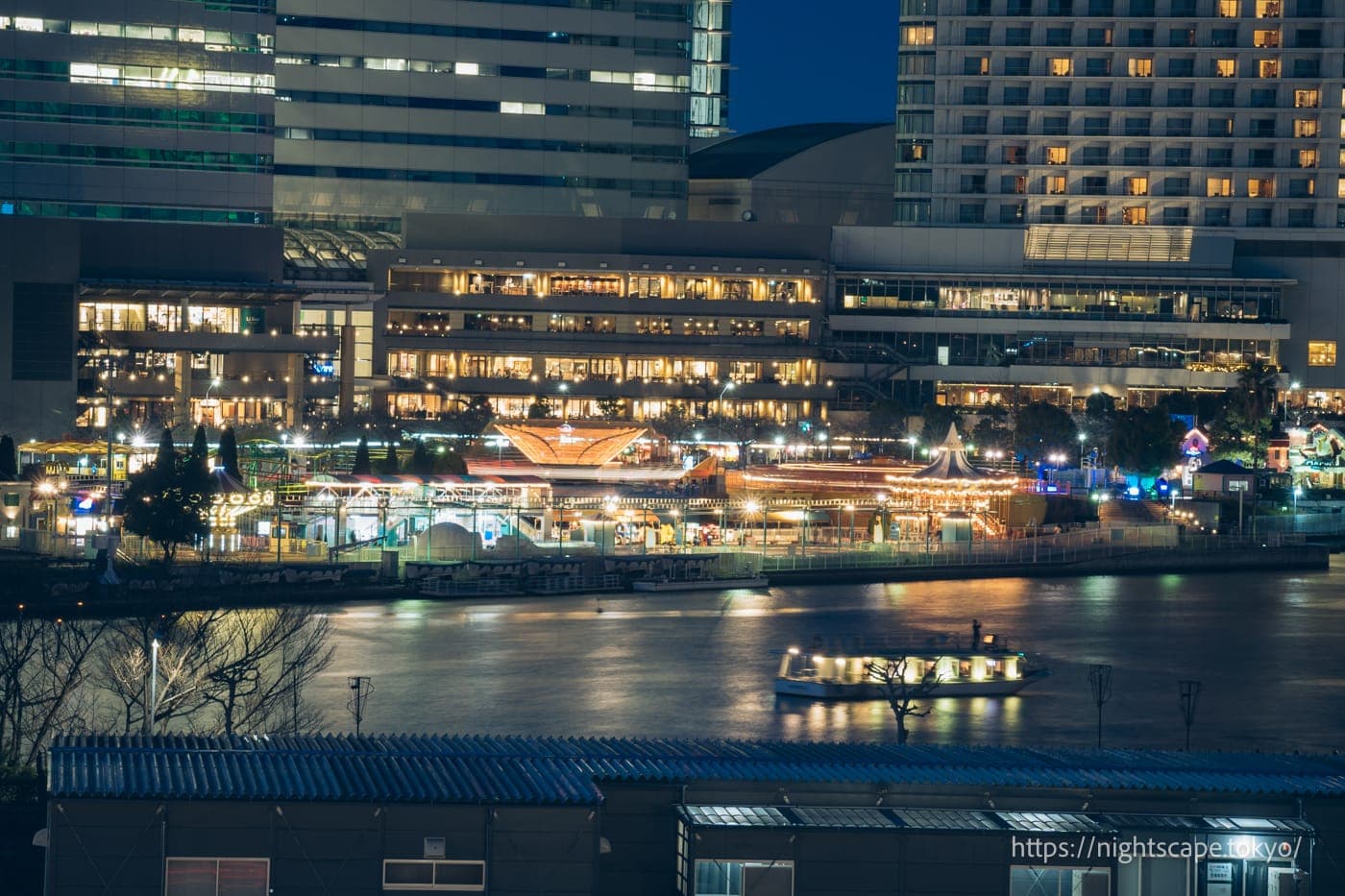 橫濱宇宙世界周邊夜景