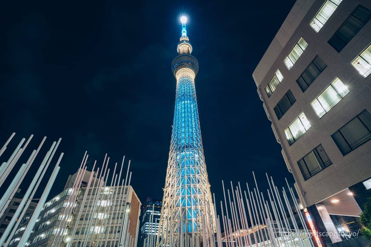 小梅儿童游园的夜景