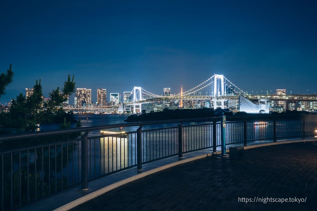 台场海滨公园展望台的氛围