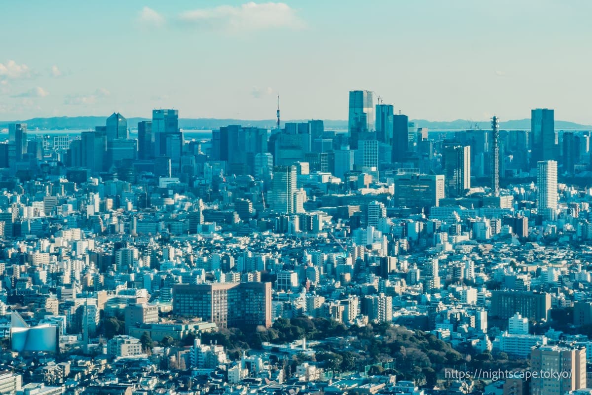 港区方面的景色