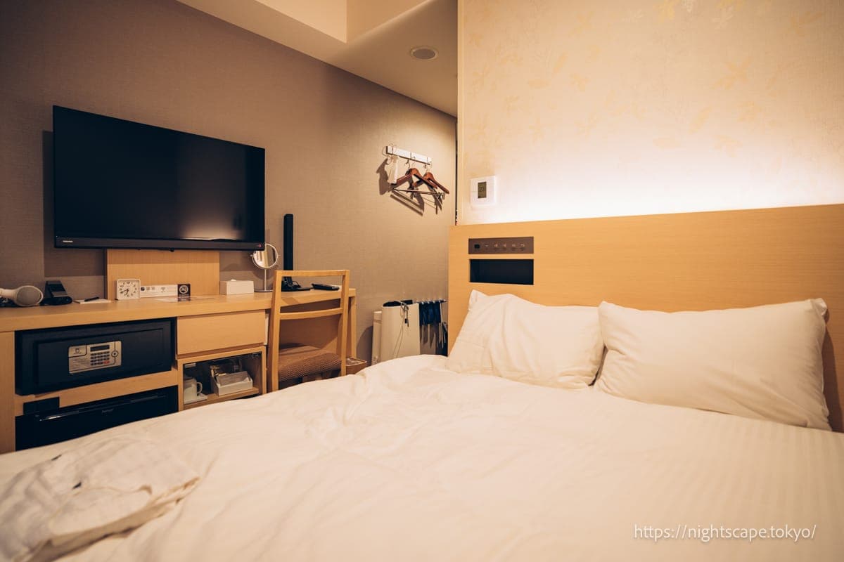 东京浅草钗酒店的客房氛围