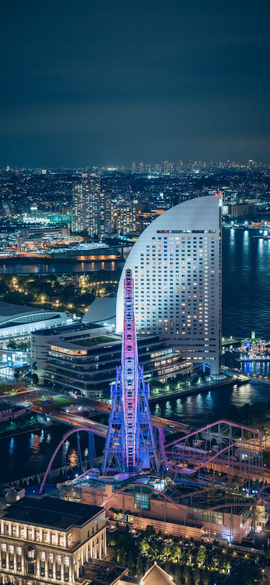 Cosmo Clock 21 and Pacifico Yokohama