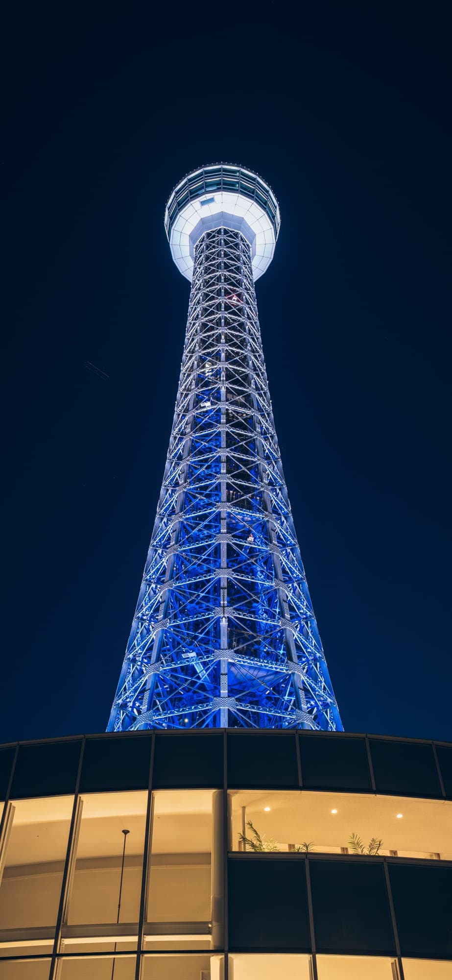 Illuminated Yokohama Marine Tower