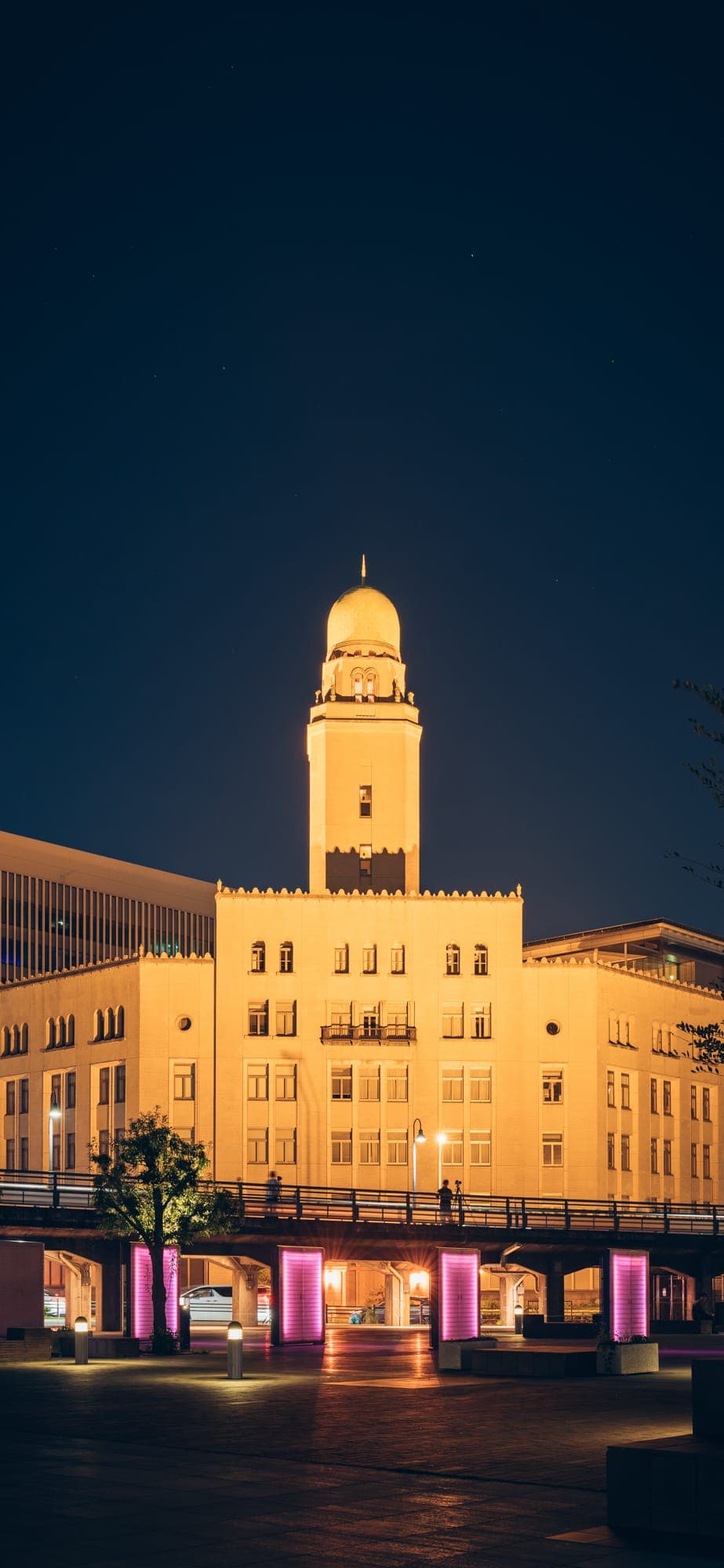 Queen's Tower viewed from Zounohana Park