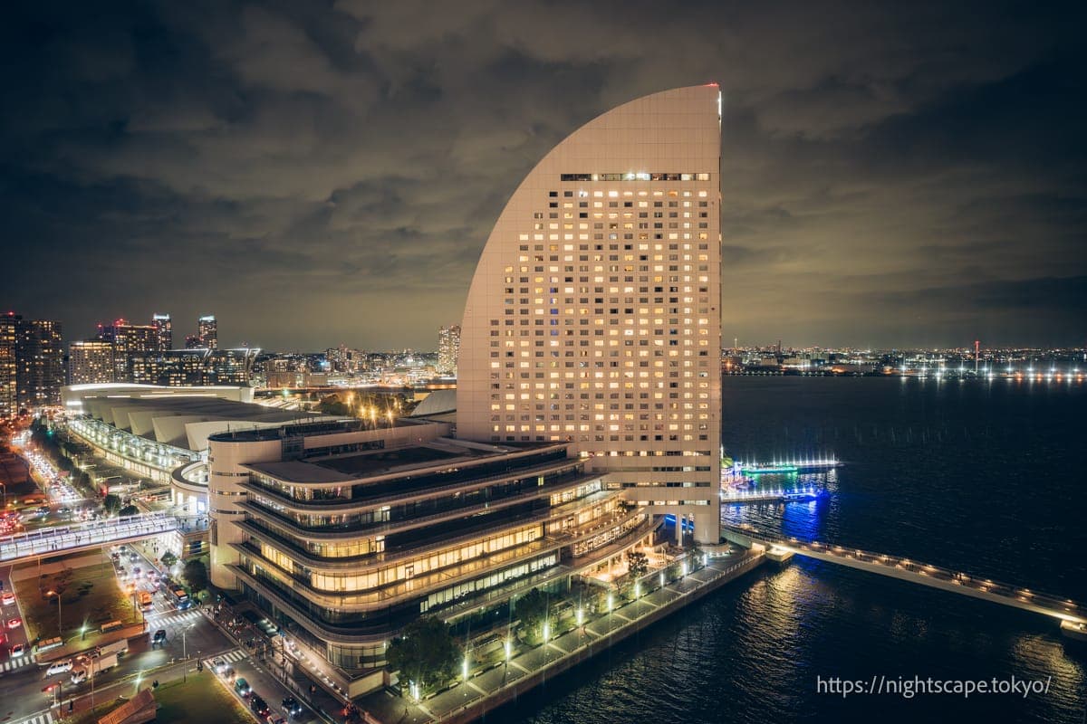 橫濱國際會議中心夜景