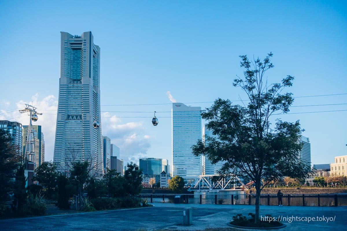 北仲通北第二公园的氛围