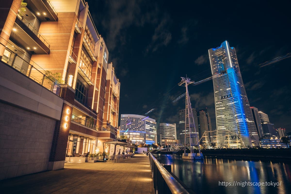 北仲通北第二公园的散步道