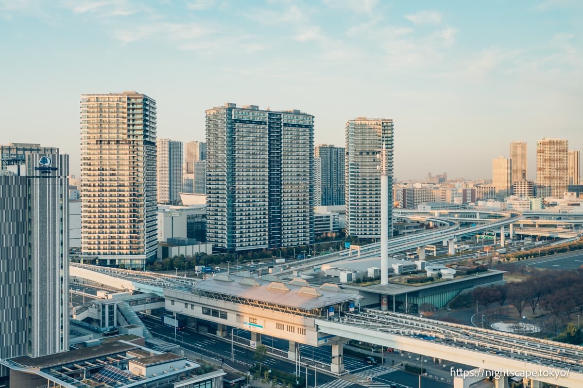 黄昏时分有明街区景象