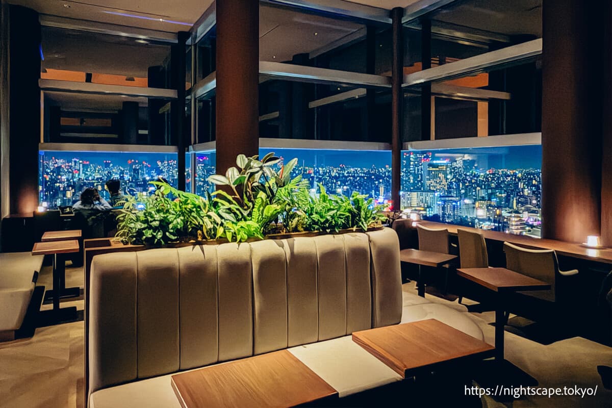 展望酒廊朝日天空屋的氛围