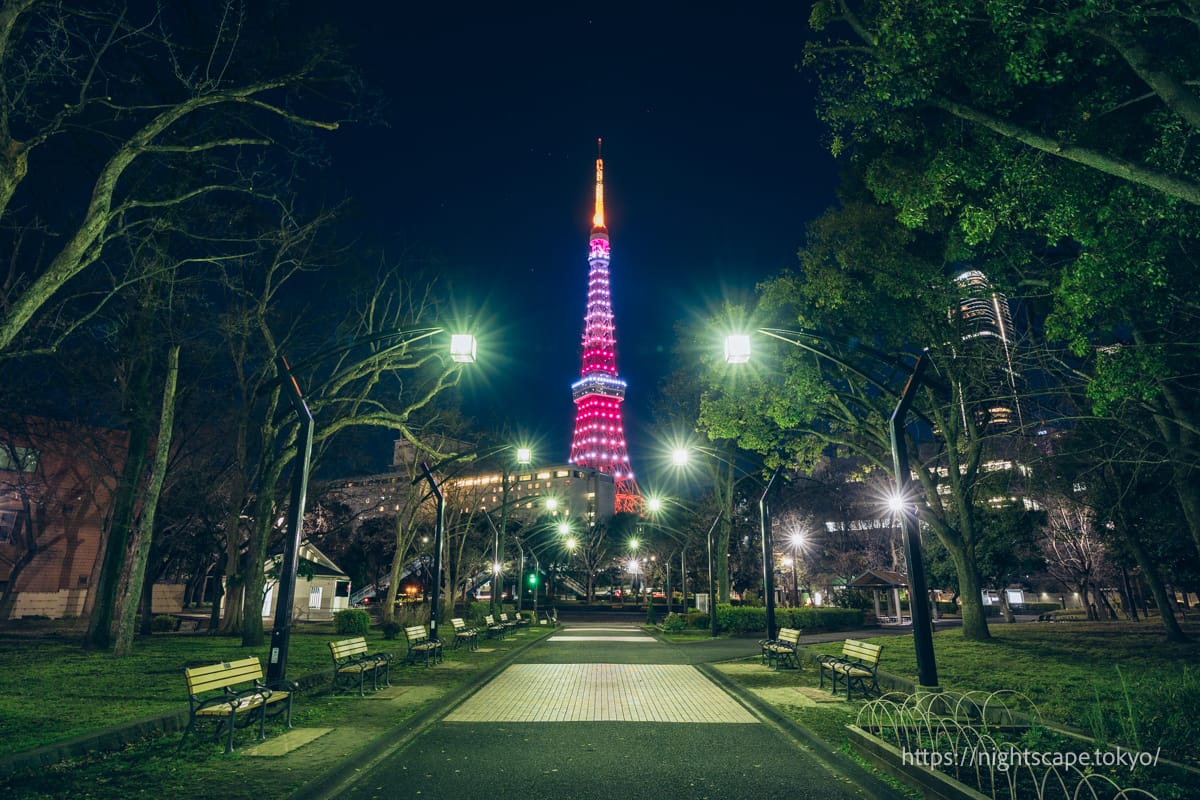 Tokyo Tower 65th Anniversary Special Light-Up