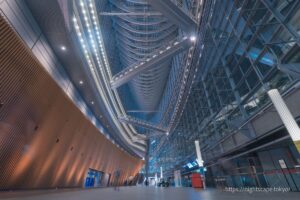 Tokyo International Forum with atrium from 1F to 7F