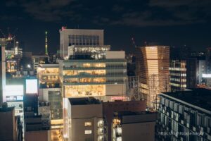 View of Tokyo Sky Tree from GINZA SIX